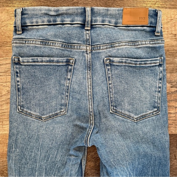 BKE Parker Bootcut Medium Wash Buckle Jeans High Rise Universal Fit 23 x 32 - Picture 5 of 5